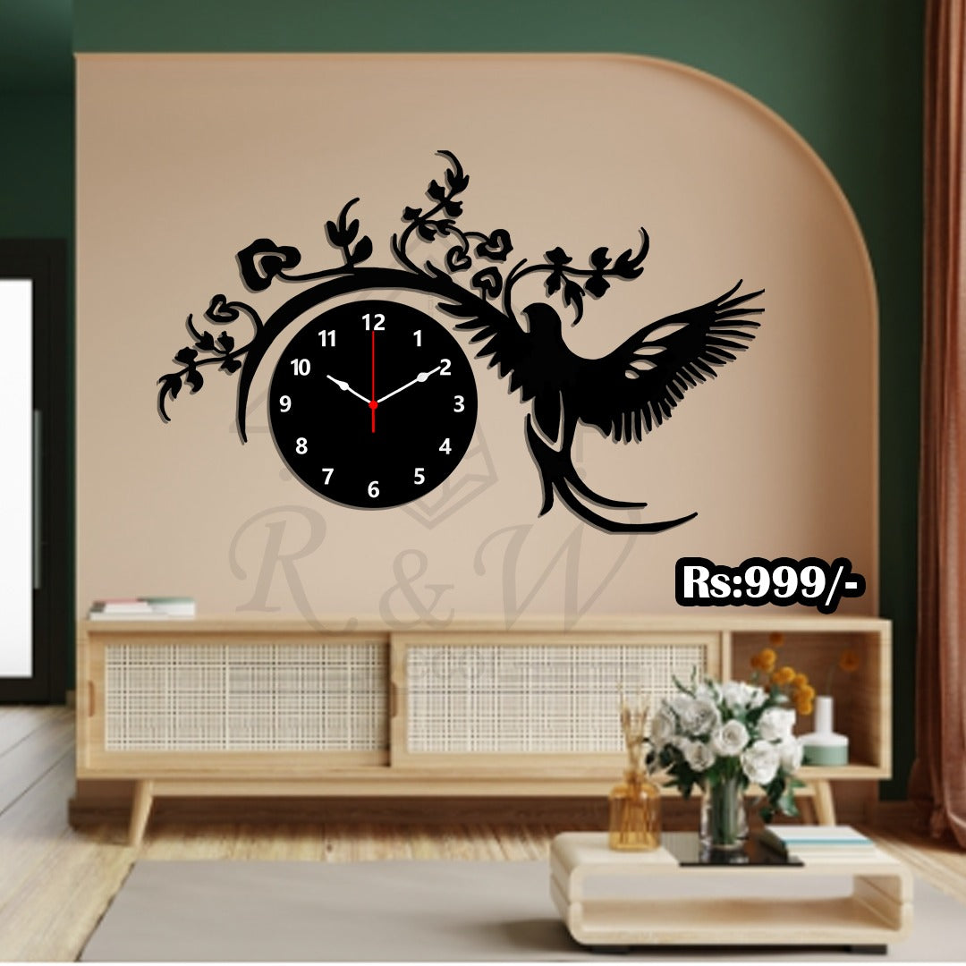Eagle Wall Clock – Modern & Elegant Home Decor | Code M13